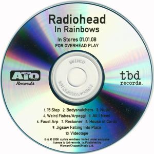 دانلود آلبوم In Rainbows (For Overhead Play) از Radiohead